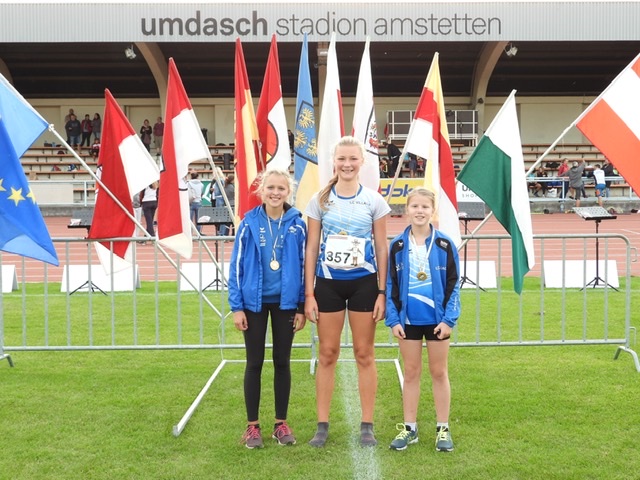 U14 Mädels bei den Österreichischen Mehrkampf Meisterschaften!